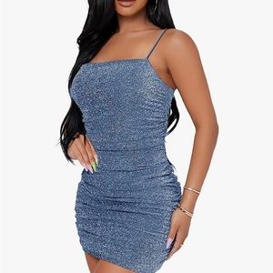 Brand new blue sparkle dress
